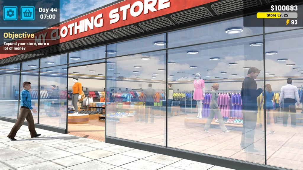 Clothing Store Simulator Mod APK (Unlimited Money) Unlocked