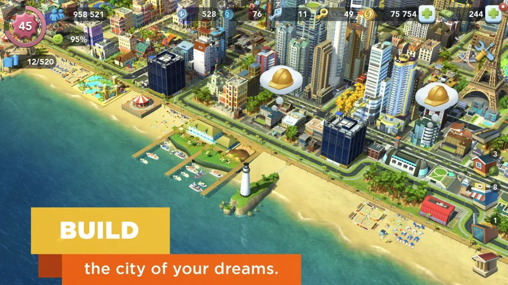 SimCity BuildIt Mod Apk (Unlimited Everything)